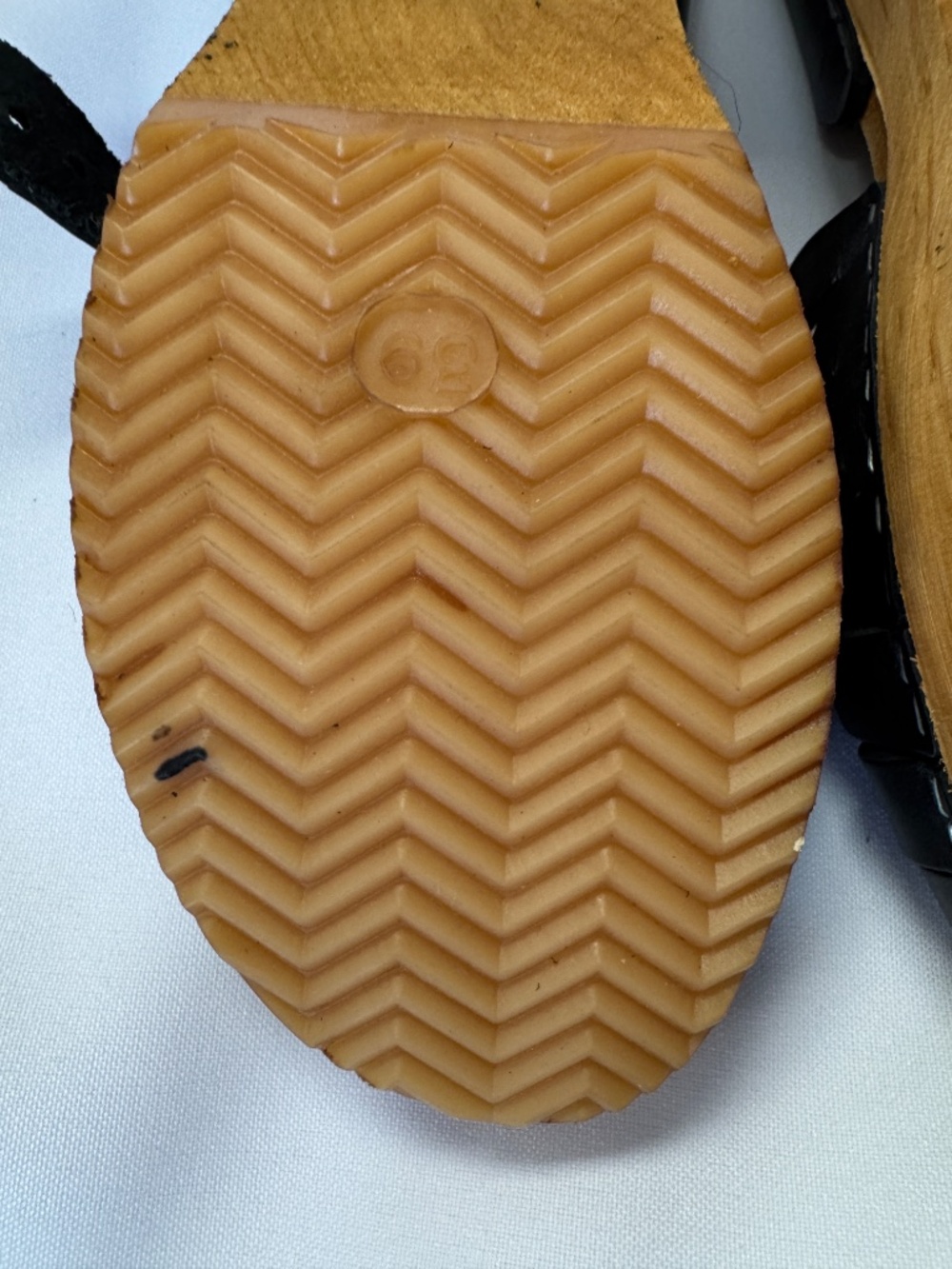 MIA Bety Woven Strap Leather Sandals Black Size 39 US 8 - Picture 11 of 13